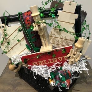 Large Festive Curated Pre-Wrapped Holiday Gift Basket